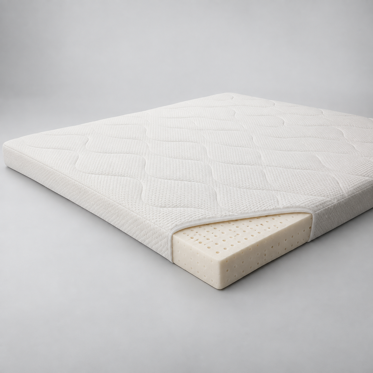 Kaltschaum-Topper 180x200x7 cm – originale Detailansicht
