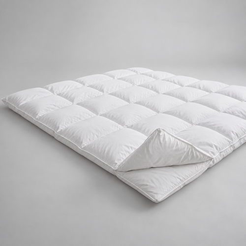 Daunen-Feder-Topper 180x200 cm – originale Detailansicht